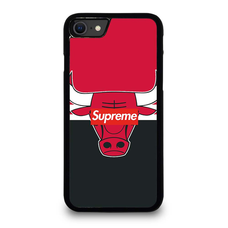 CHICAGO BULLS SUPREME LOGO iPhone SE 2020 Case Cover CHICAGO BULLS SUPREME LOGO iPhone SE 2020 Case Cover