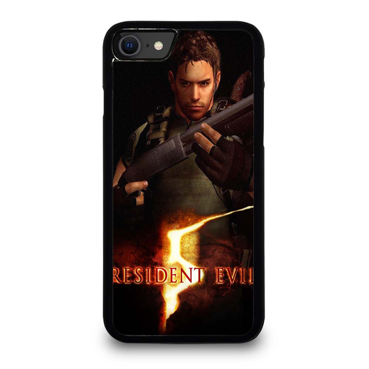 CHRIS REDFIELD RESIDENT EVIL GAMES iPhone SE 2020 Case Cover