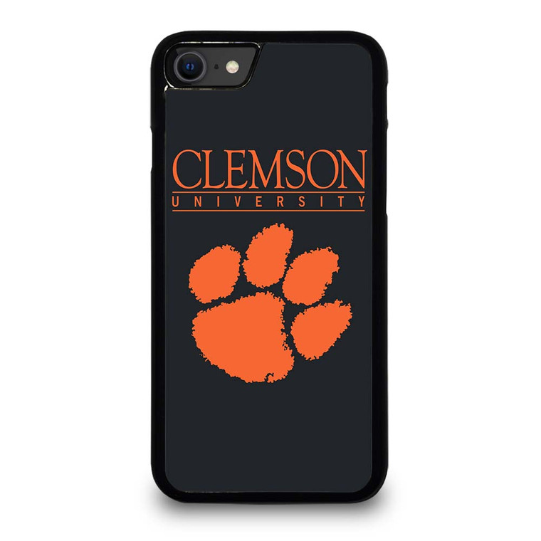CLEMSON TIGERS SIMPEL LOGO iPhone SE 2020 Case Cover