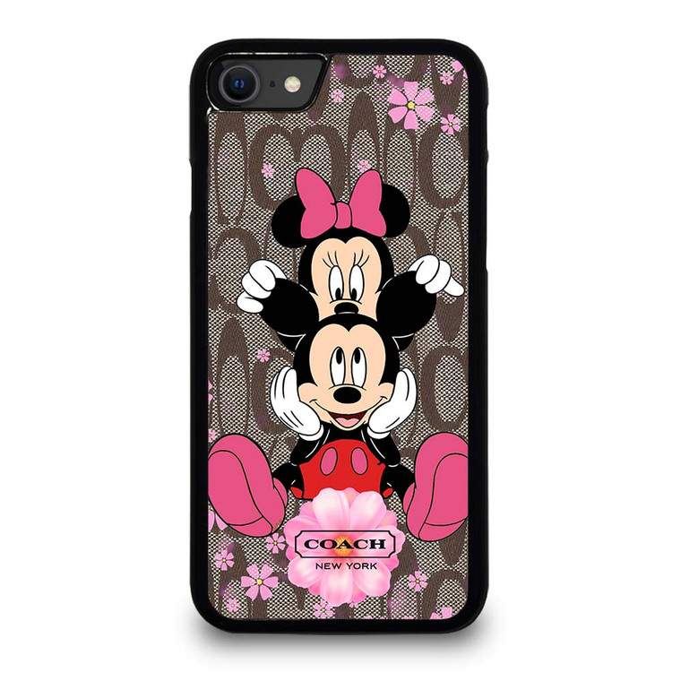 COACH MICKEY MINNIE iPhone SE 2020 Case Cover
