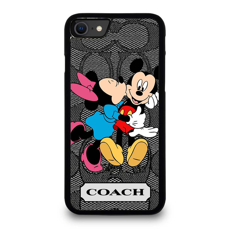 COACH MINNIE MICKEY MOUSE KISS iPhone SE 2020 Case Cover