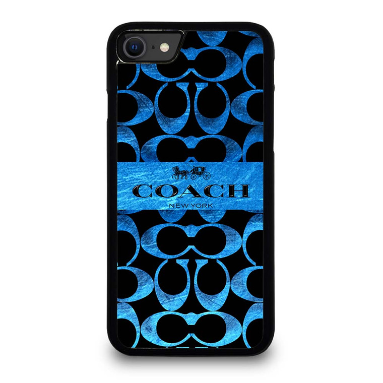 COACH NEW YORK BLUE 2 iPhone SE 2020 Case Cover