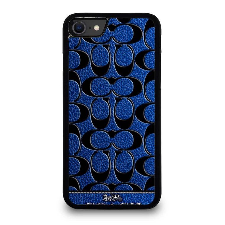 COACH NEW YORK BLUE 3 iPhone SE 2020 Case Cover