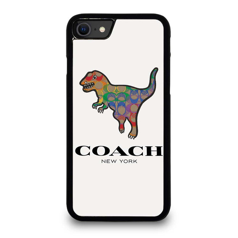 COACH NEW YORK DINOSAUR iPhone SE 2020 Case Cover COACH NEW YORK DINOSAUR iPhone SE 2020 Case Cover
