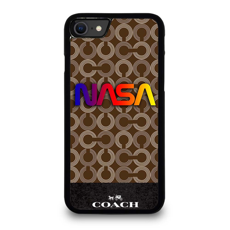 COACH NEW YORK NASA iPhone SE 2020 Case Cover