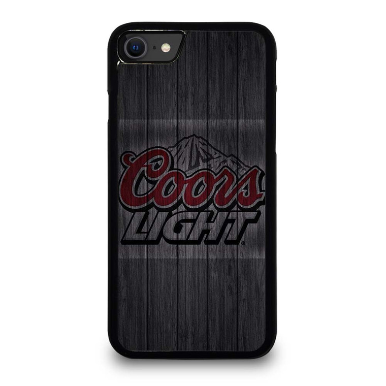 COORS LIGHT WOODEN LOGO iPhone SE 2020 Case Cover