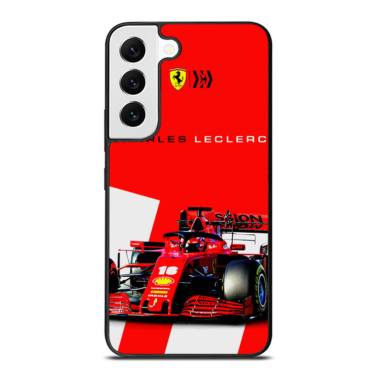 SCUDERIA FERRARI CHARLES LECLERC F1 Samsung Galaxy S22 Case Cover