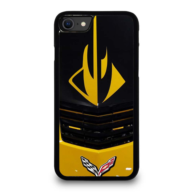 CORVETTE STINGRAY YELLOW GRILLES iPhone SE 2020 Case Cover CORVETTE STINGRAY YELLOW GRILLES iPhone SE 2020 Case Cover