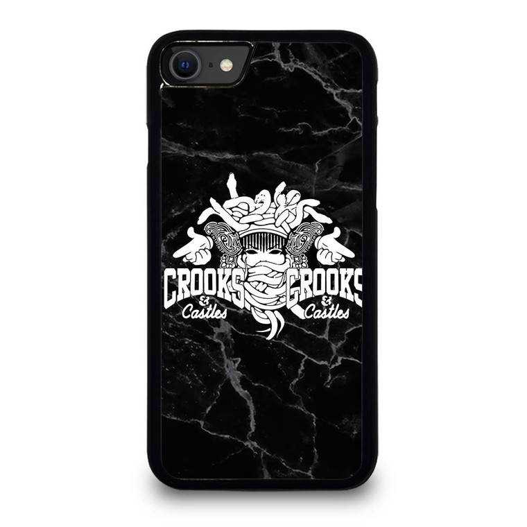 CROOKS AND CASTLES BANDANA MARBLE iPhone SE 2020 Case Cover