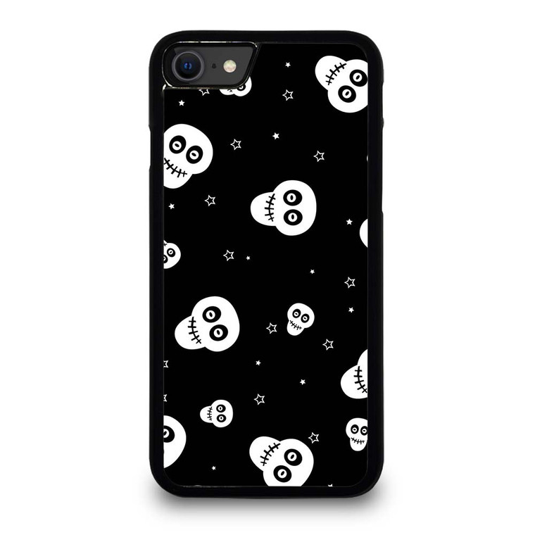 DAY OF THE DEAD PATTERN iPhone SE 2020 Case Cover