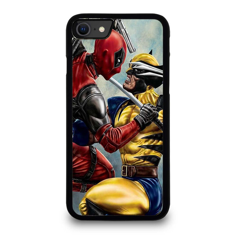 DEADPOOL VS WOLVERINE iPhone SE 2020 Case Cover
