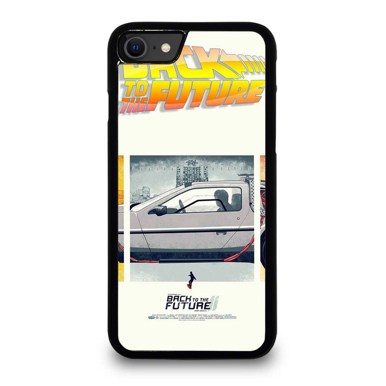 DELOREAON CAR BACK TO THE FUTURE iPhone SE 2020 Case Cover