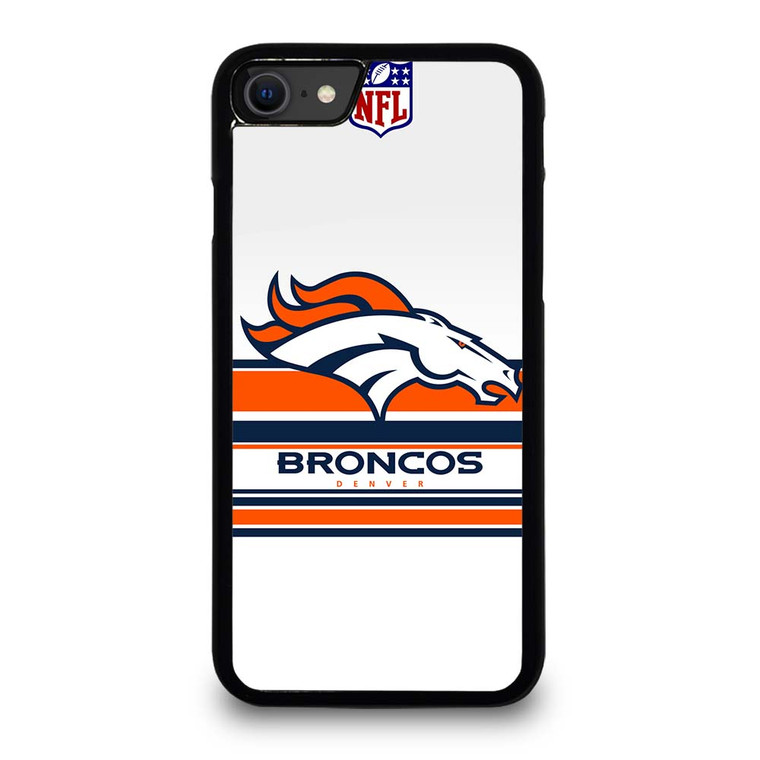 DENVER BRONCOS STRIPE LOGO iPhone SE 2020 Case Cover