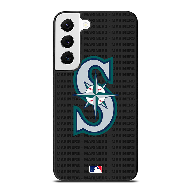SEATTLE MARINERS BASEBALL BLACK Samsung Galaxy S22 Case Cover