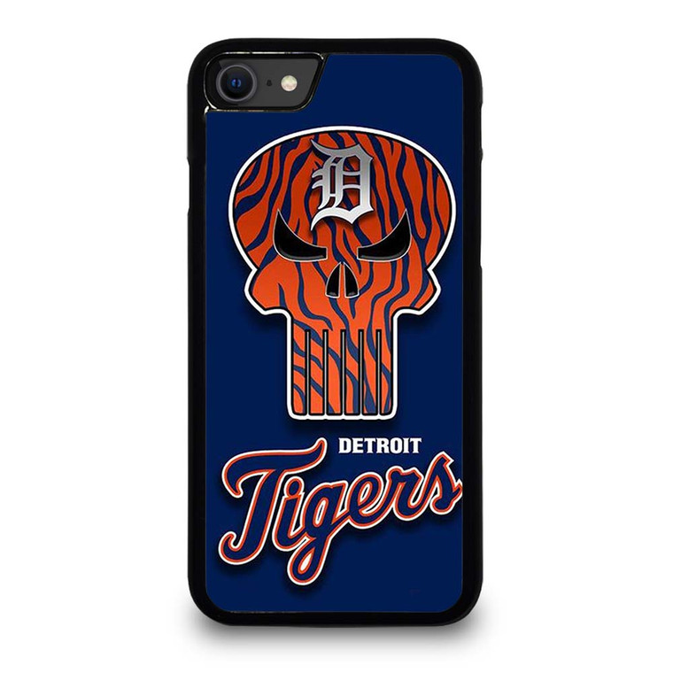 DETROIT TIGERS SKULL LOGO iPhone SE 2020 Case Cover