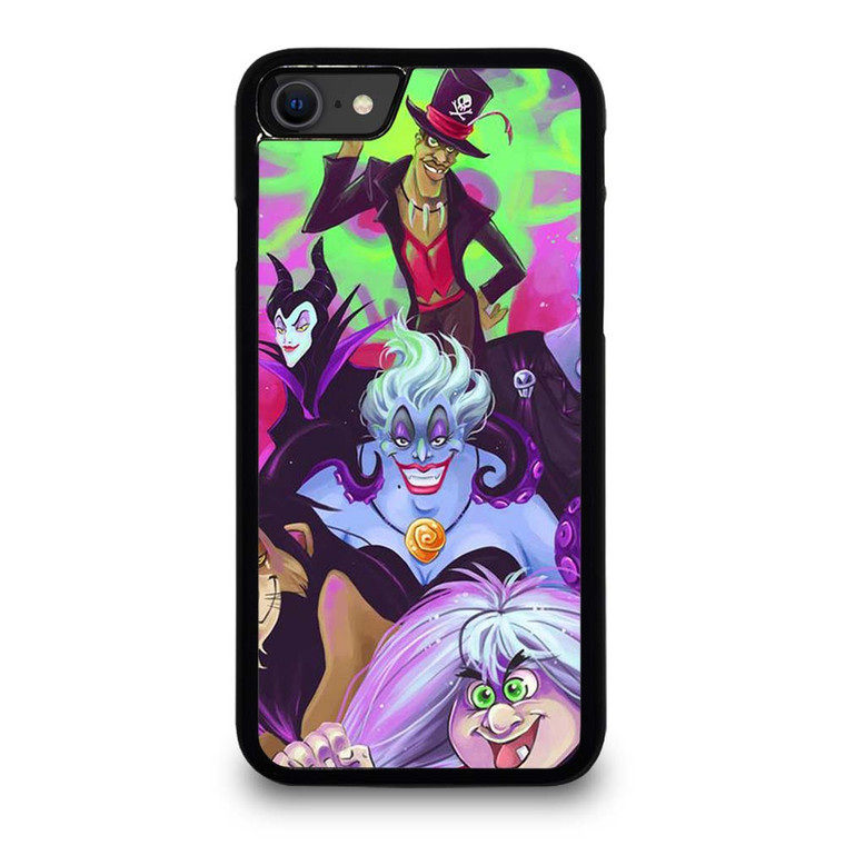 DISNEY VILLAINS URSULA AND FRIENDS iPhone SE 2020 Case Cover