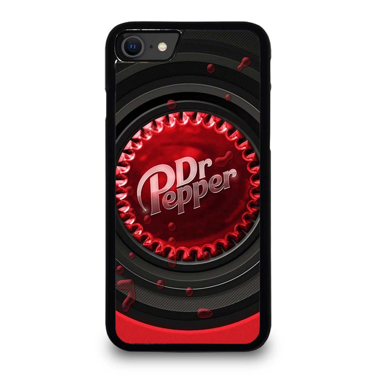 DR PEPPER SODA RED BLACK iPhone SE 2020 Case Cover
