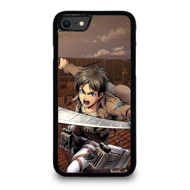 EREN YEAGER ATTACK ON TITAN TACTICS iPhone SE 2020 Case Cover