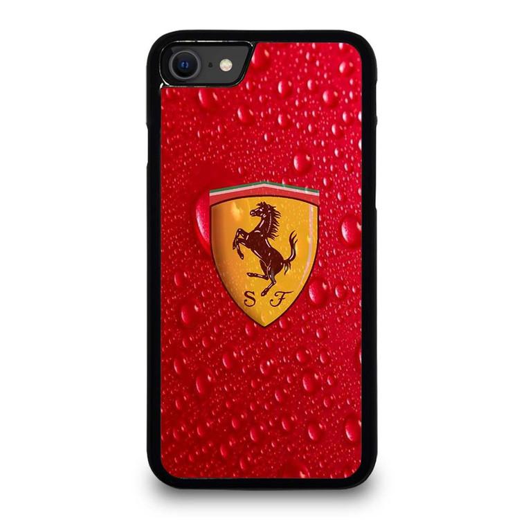 FERRARI DROP WATER RED iPhone SE 2020 Case Cover