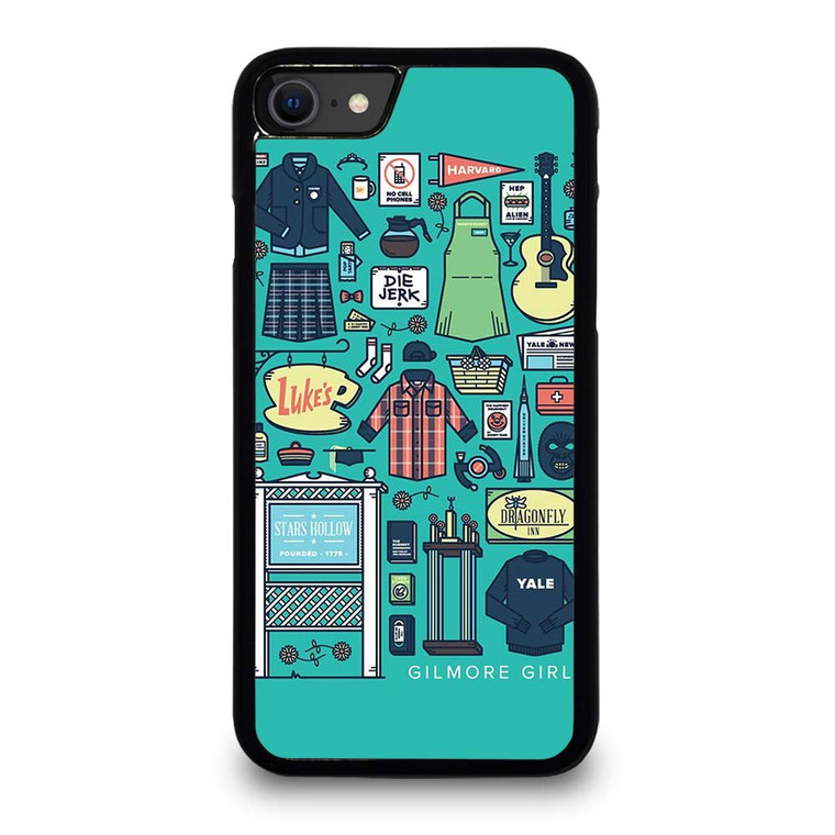 GILMORE GIRLS COLLAGE iPhone SE 2020 Case Cover