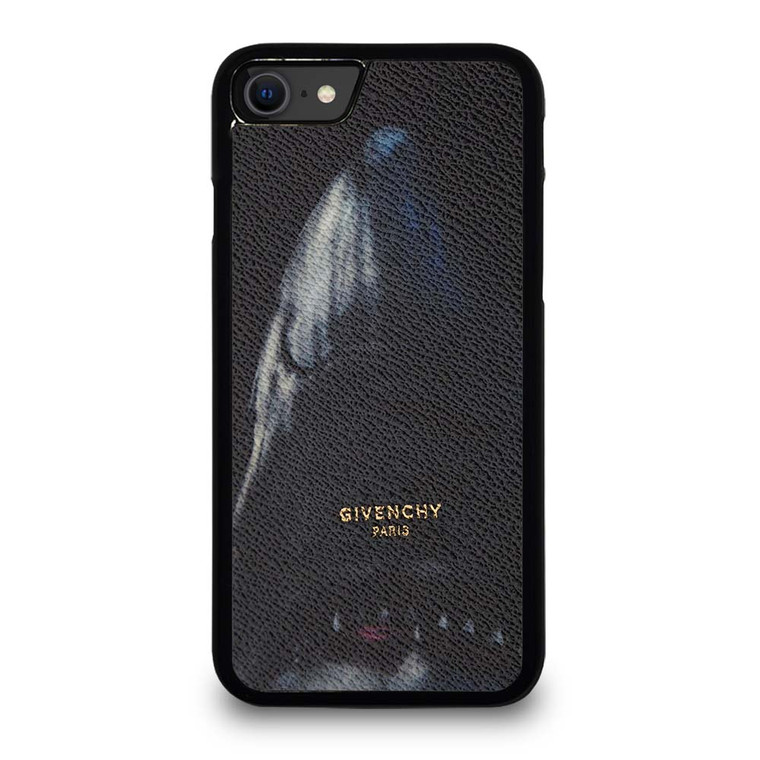 GIVENCHY PARIS SHARK LEATHER iPhone SE 2020 Case Cover