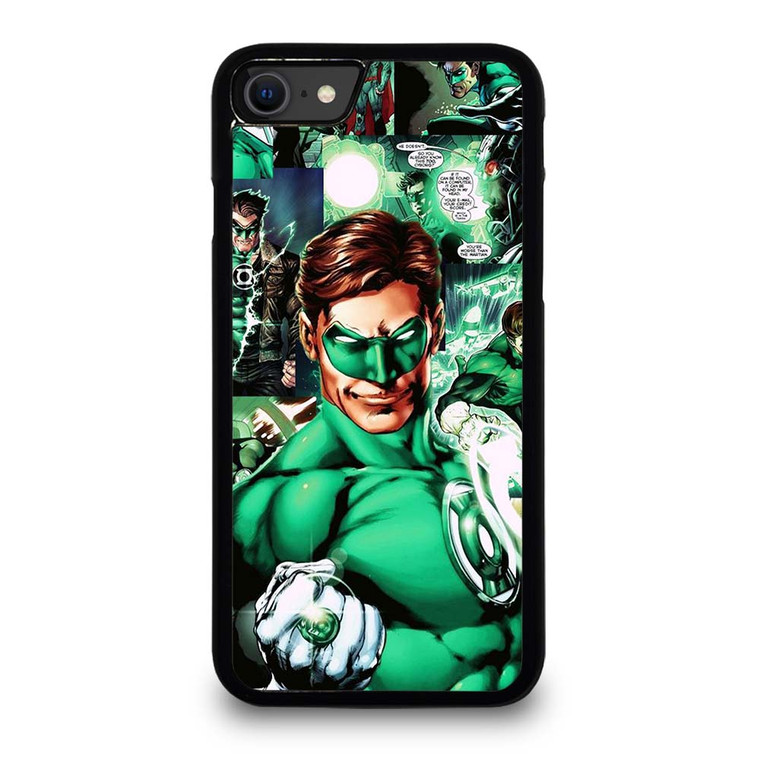 GREEN LANTERN COLLAGE iPhone SE 2020 Case Cover