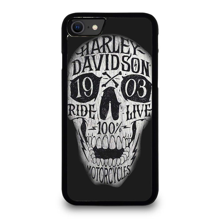 HARLEY DAVIDSON 1903 SKULL iPhone SE 2020 Case Cover