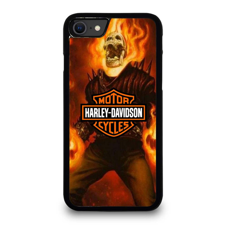 HARLEY DAVIDSON GHOST RIDER iPhone SE 2020 Case Cover