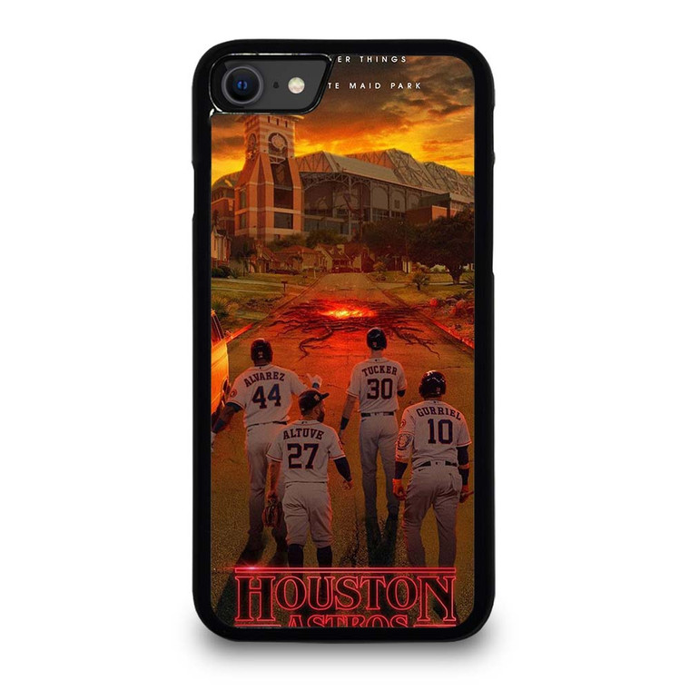 HOUSTON ASTROS STRANGER THINK iPhone SE 2020 Case Cover