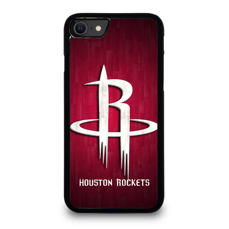 HOUSTON ROCKETS WOODEN LOGO 2 iPhone SE 2020 Case Cover