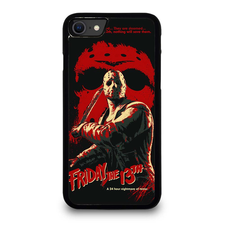 JASON FRIDAY THE 13TH POSTER iPhone SE 2020 Case Cover