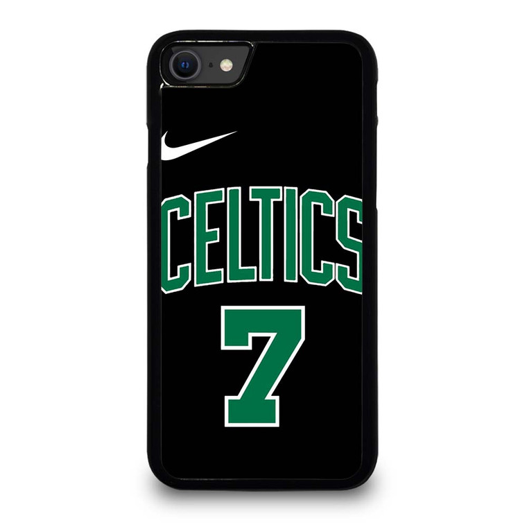 JAYLEN BROWN BOSTON CELTICS BLACK iPhone SE 2020 Case Cover