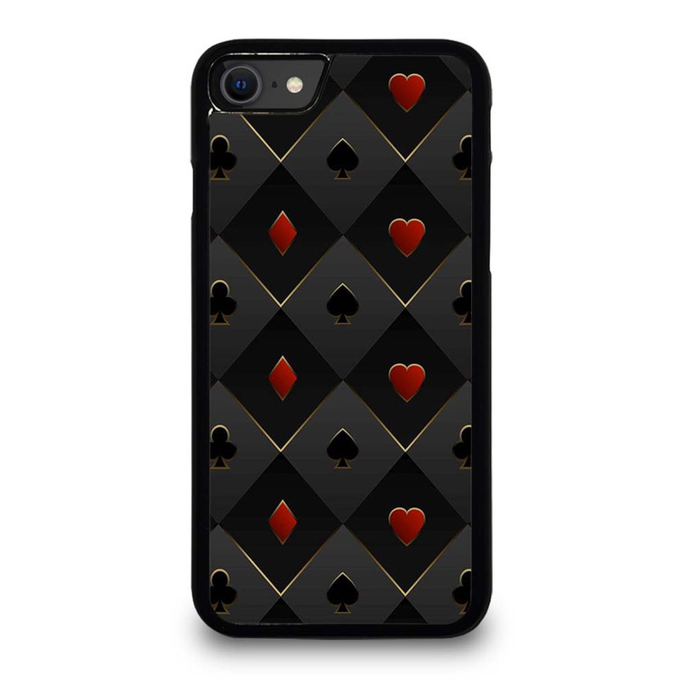 KATE SPADE LOGO BLACK COLLAGE iPhone SE 2020 Case Cover