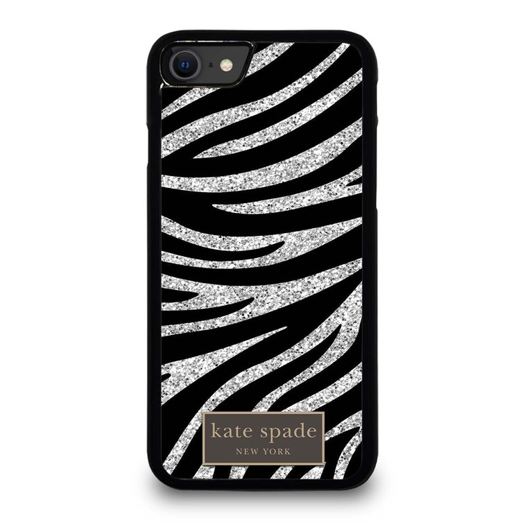 KATE SPADE NEW YORK ZEBRA PATTERN iPhone SE 2020 Case Cover
