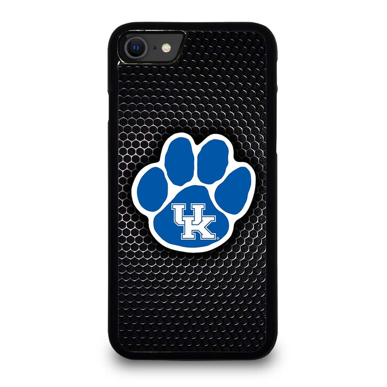 KENTUCKY WILDCATS METAL LOGO iPhone SE 2020 Case Cover