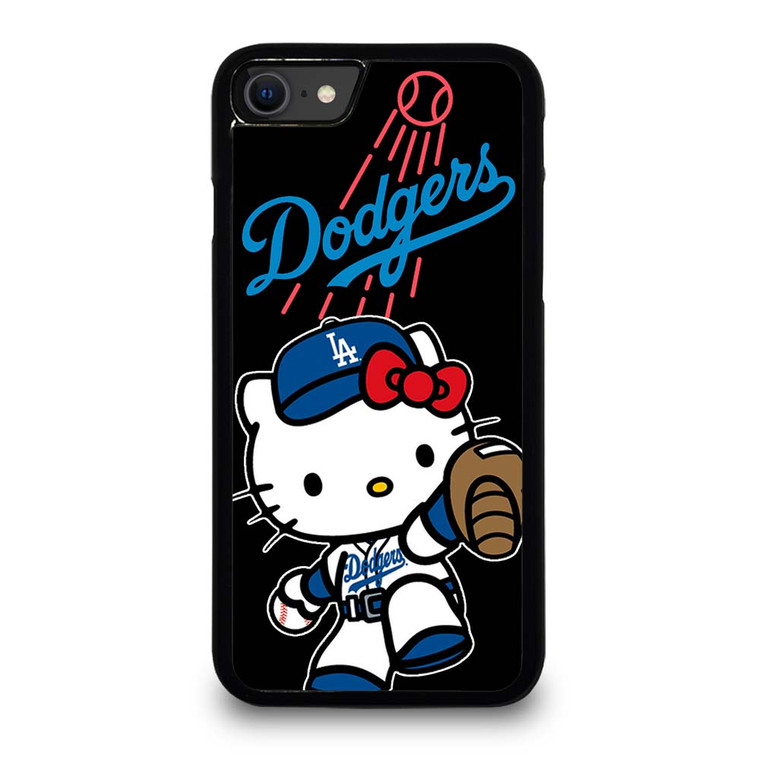 LA DODGERS HELLO KITTY BASEBALL iPhone SE 2020 Case Cover