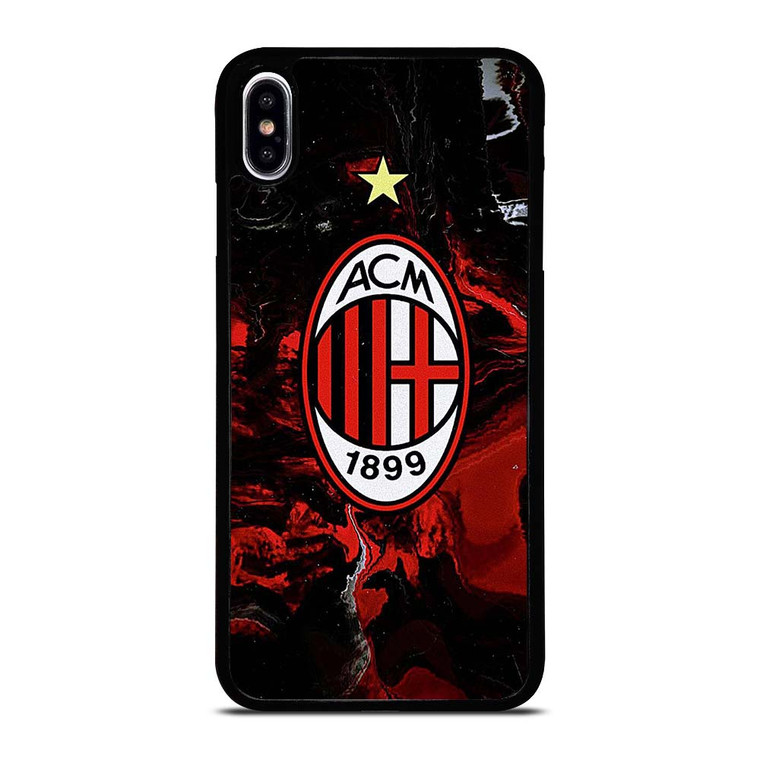 AC MILAN MARBLE LOGO iPhone XS Max Case Cover