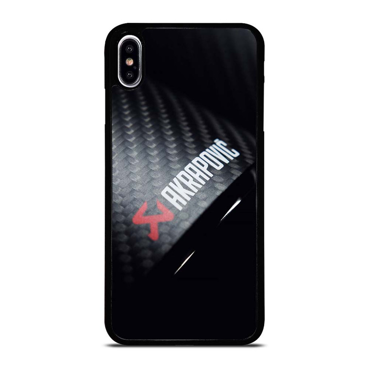 AKRAPOVIC EXHAUST CARBON iPhone XS Max Case Cover