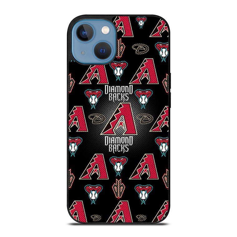 ARIZONA DIAMONDBACKS MLB BASEBALL PATTERN iPhone 13 Case Cover