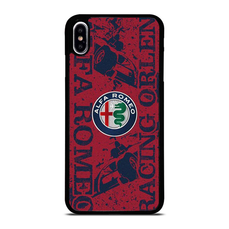 ALFA ROMEO FORMULA ONE RACING iPhone XS Max Case Cover