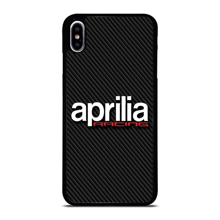 APRILIA MOTOR RACING CARBON iPhone XS Max Case Cover