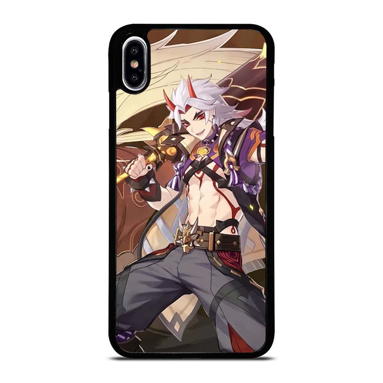 ARATAKI ITTO GENSHIN IMPACT GAME iPhone XS Max Case Cover
