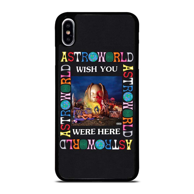 ASTROWORLD TRAVIS SCOTT iPhone XS Max Case Cover