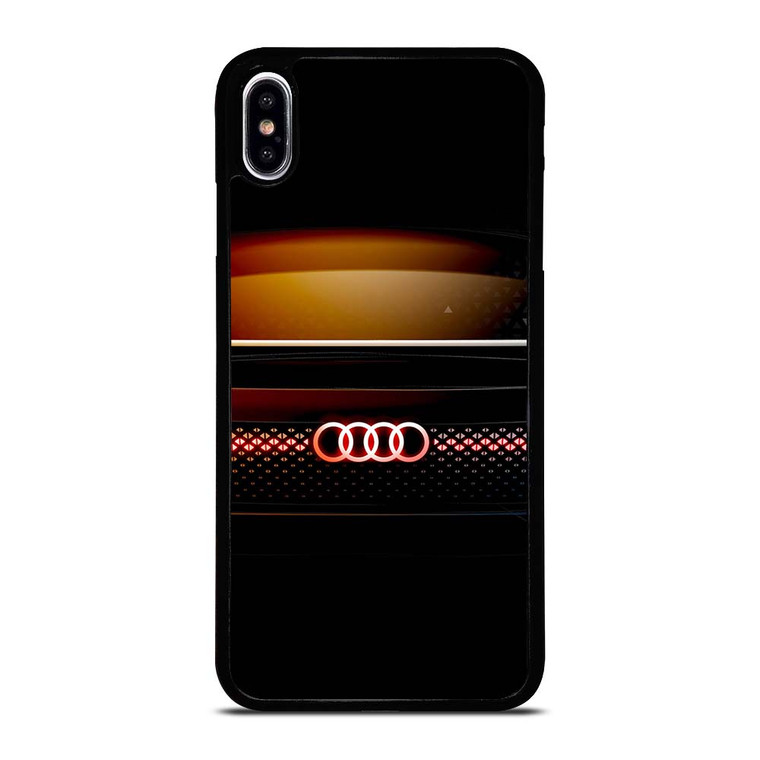 AUDI METAL GLOW LOGO iPhone XS Max Case Cover