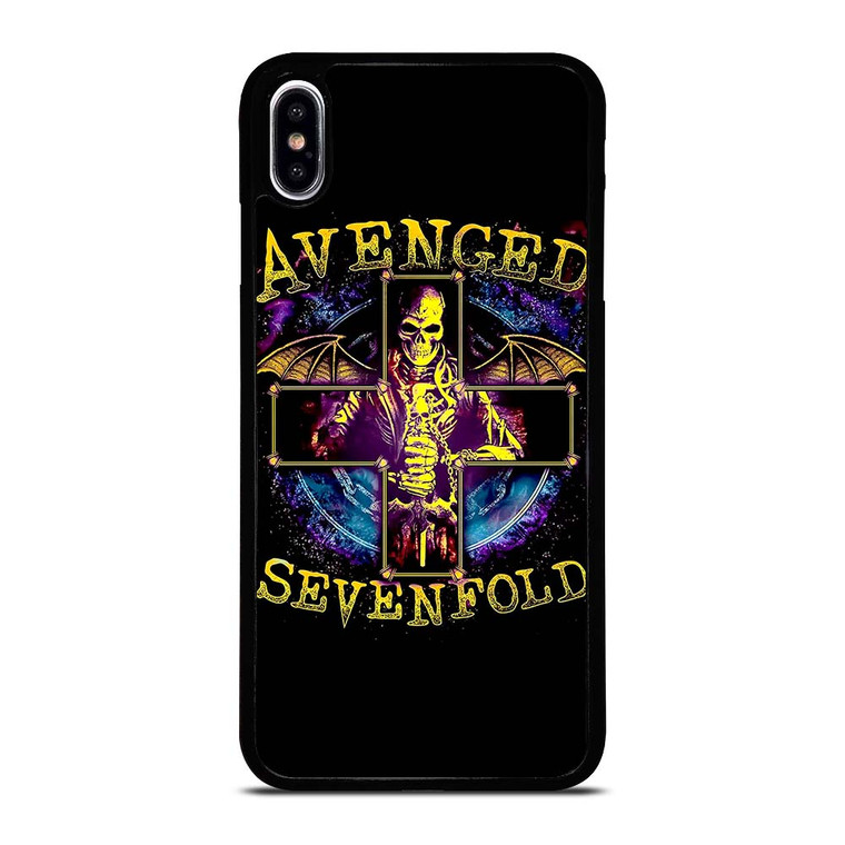 AVENGED SEVENFOLD A7X BAND LOGO iPhone XS Max Case Cover