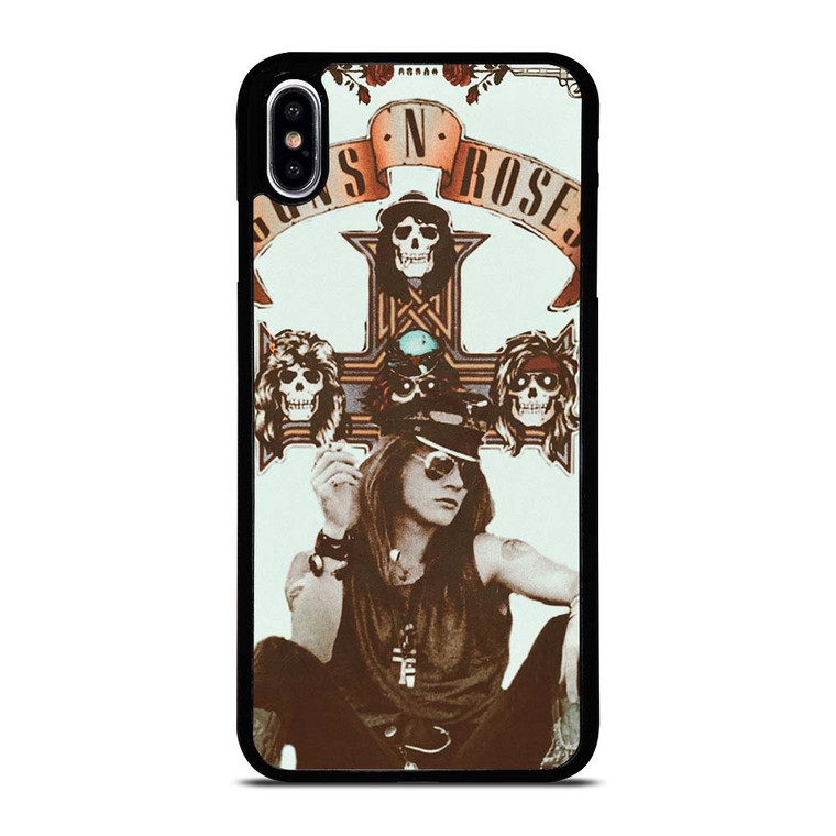 AXL GUNS N ROSES GNR iPhone XS Max Case Cover