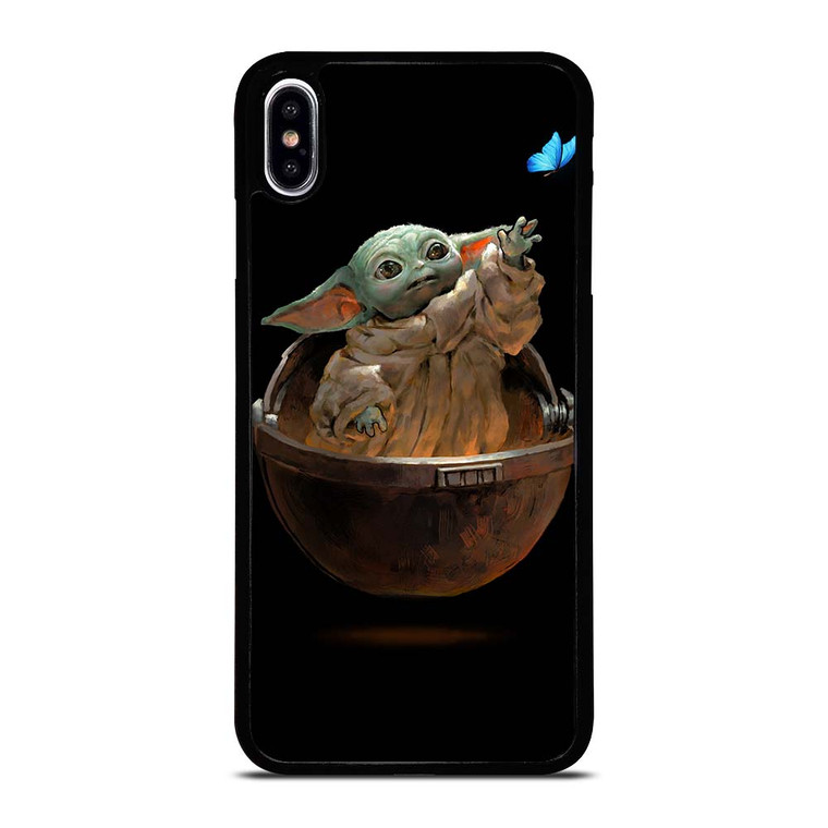 BABY YODA STAR WARS ART iPhone XS Max Case Cover