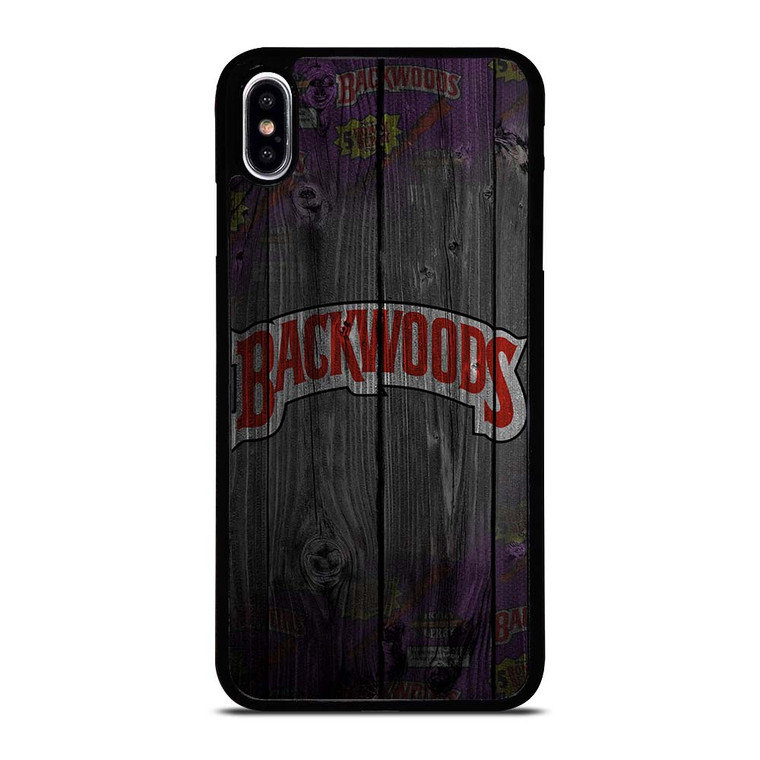 BACKWOODS CIGARETTES WOODEN LOGO iPhone XS Max Case Cover