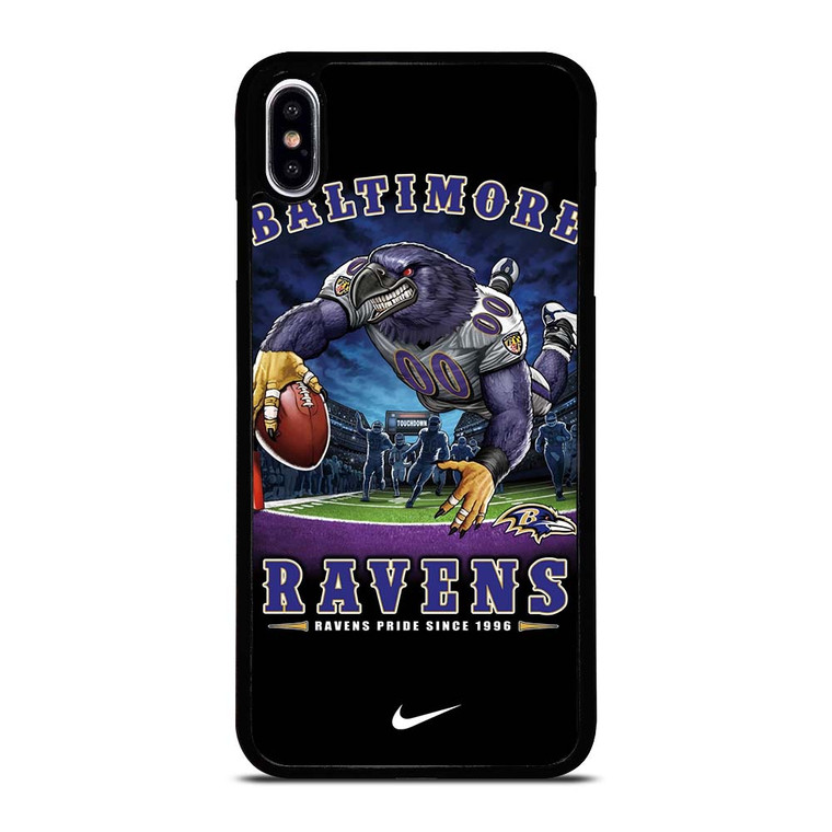 BALTIMORE RAVENS NFL ART iPhone XS Max Case Cover