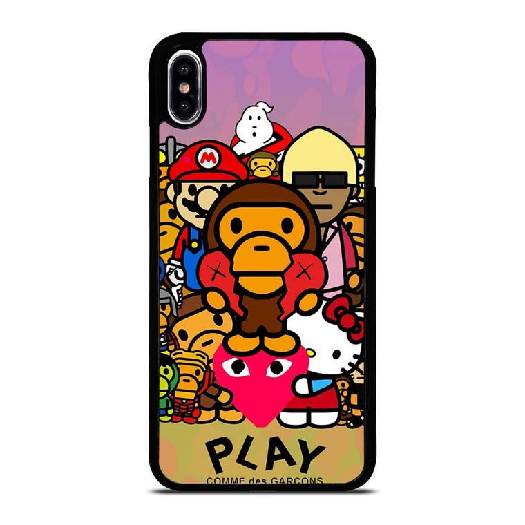 BAPE BABY MILO PLAY iPhone XS Max Case Cover